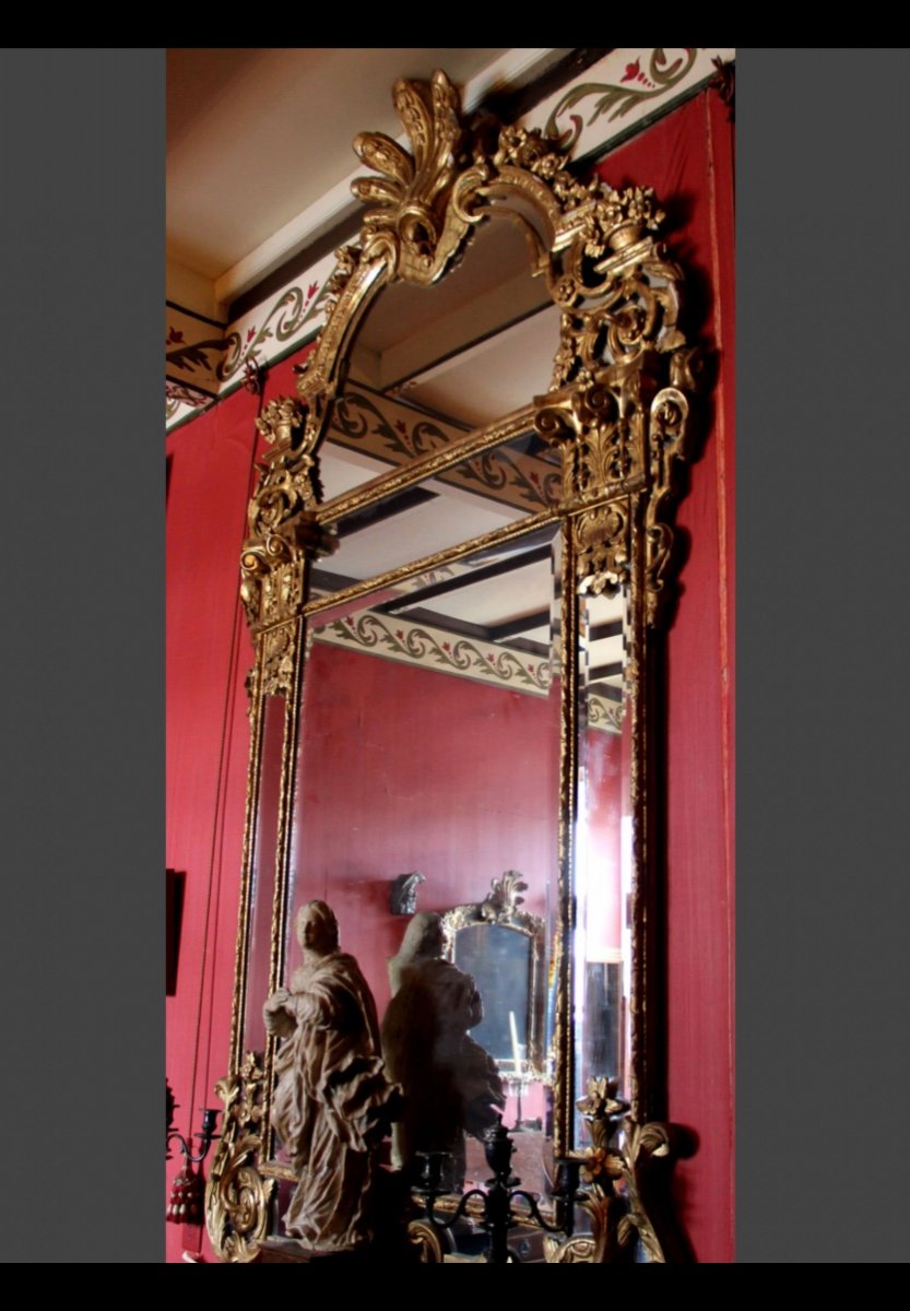 Grand Miroir Regence-photo-3