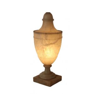 Grand Tour , Lampe En Albâtre Vers 1920/30