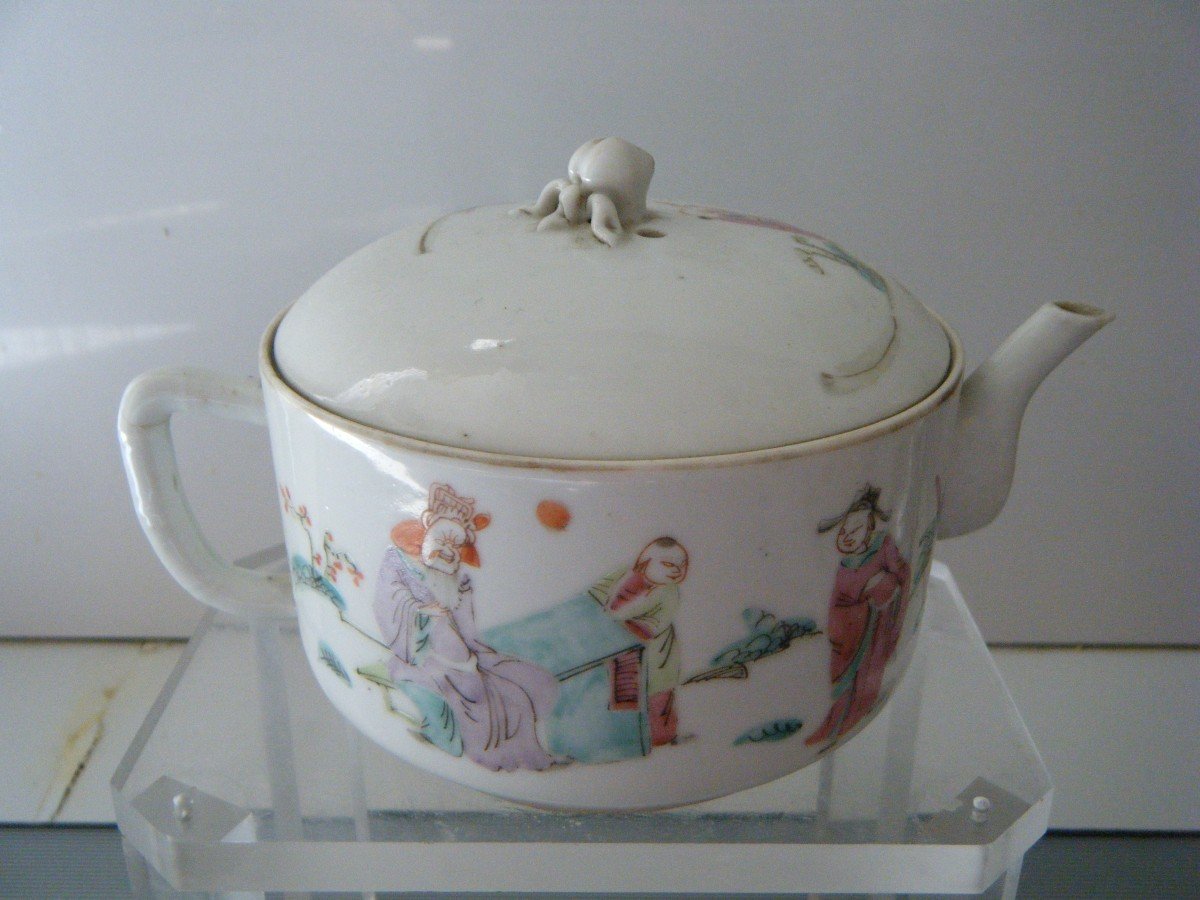 China Porcelain Teapot-photo-2