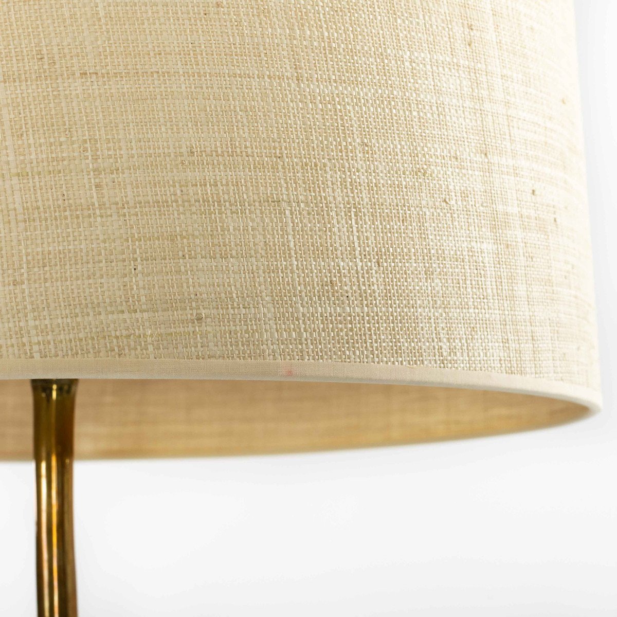 Brass, Faux Bamboo Floor Lamp By Maison Baguès - Decorative Collective