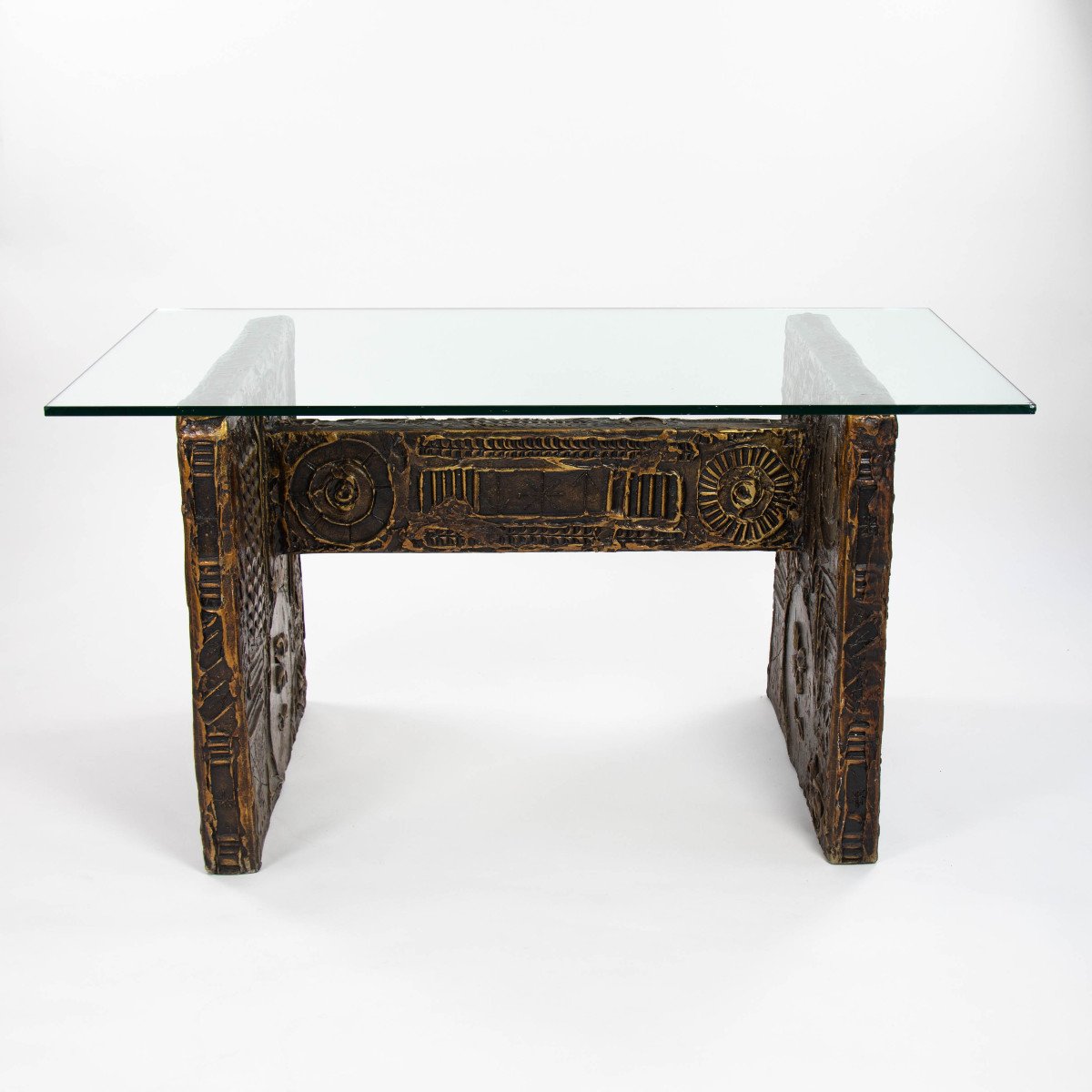 Goop Brutalist Resin Dining Table By Adrian Pearsall For Craft Associates 1970s-photo-2