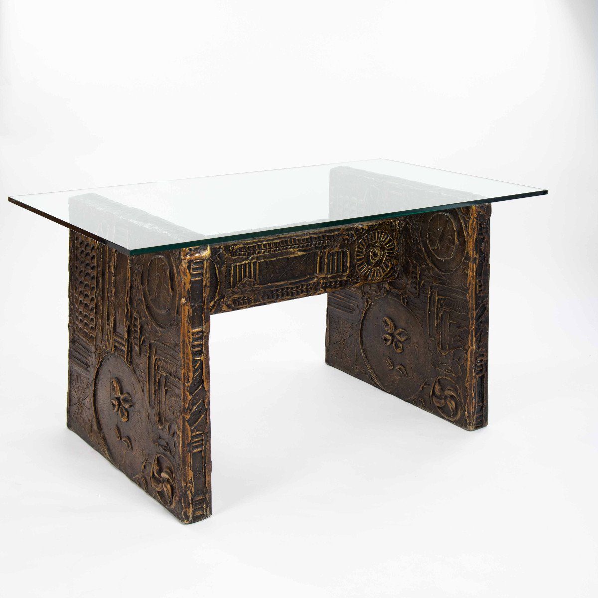 Goop Brutalist Resin Dining Table By Adrian Pearsall For Craft Associates 1970s