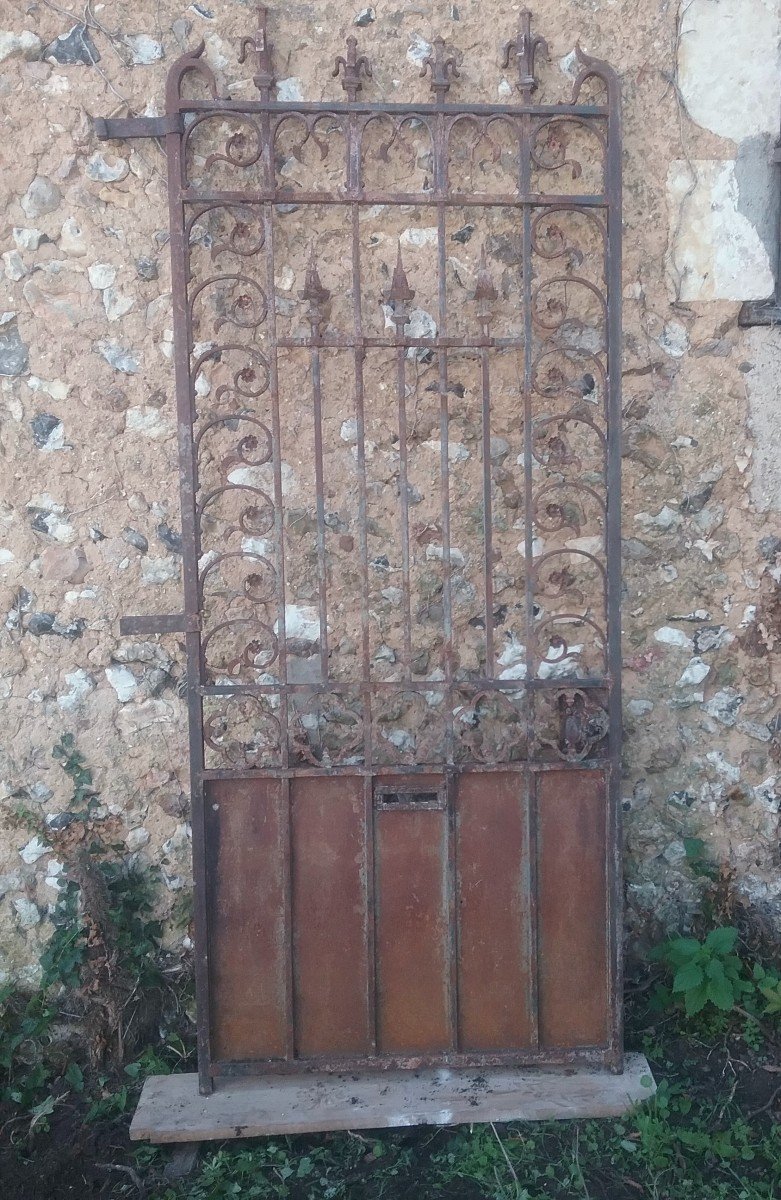 Solid Iron Gate 1900.-photo-3