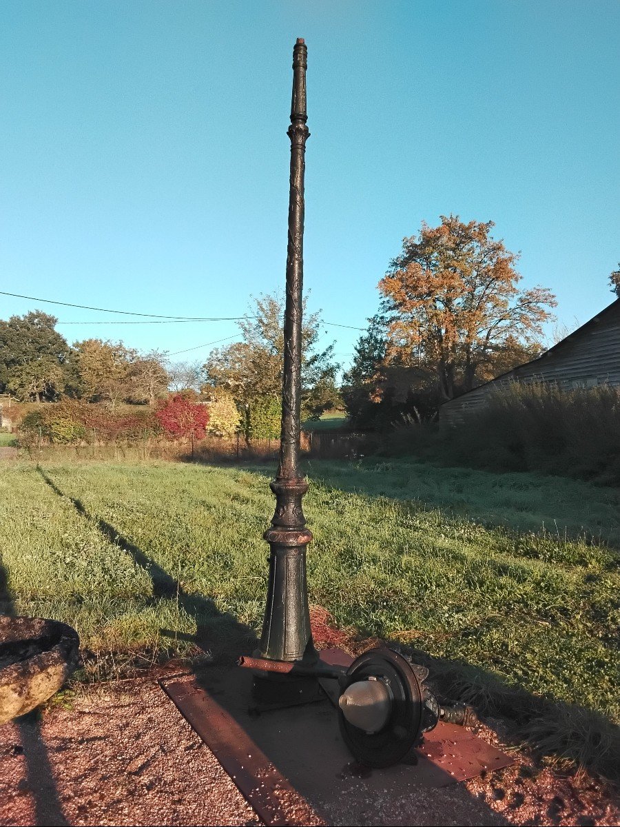 Cast Iron Street Lamp 1900