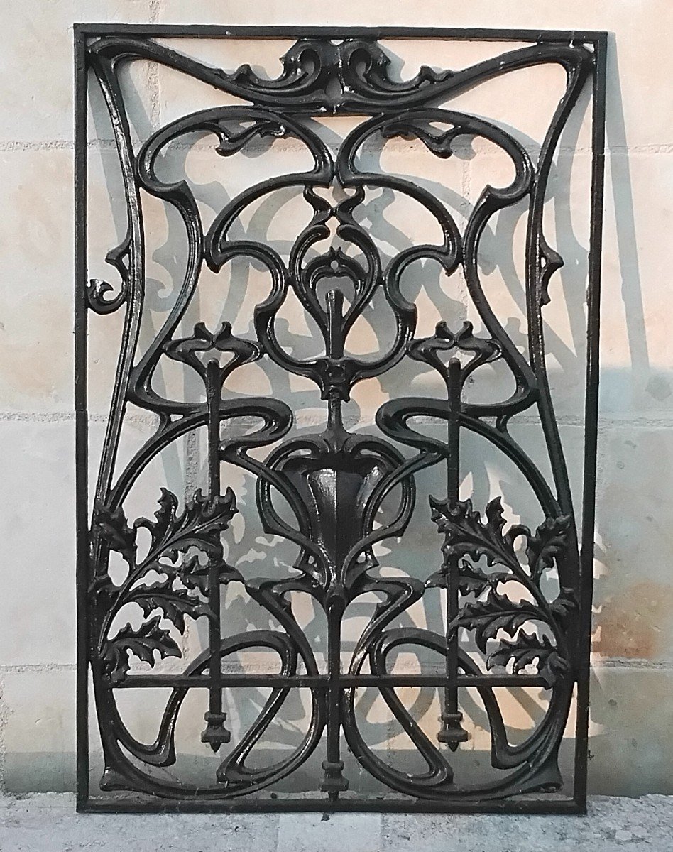 Grille Art Nouveau-photo-2