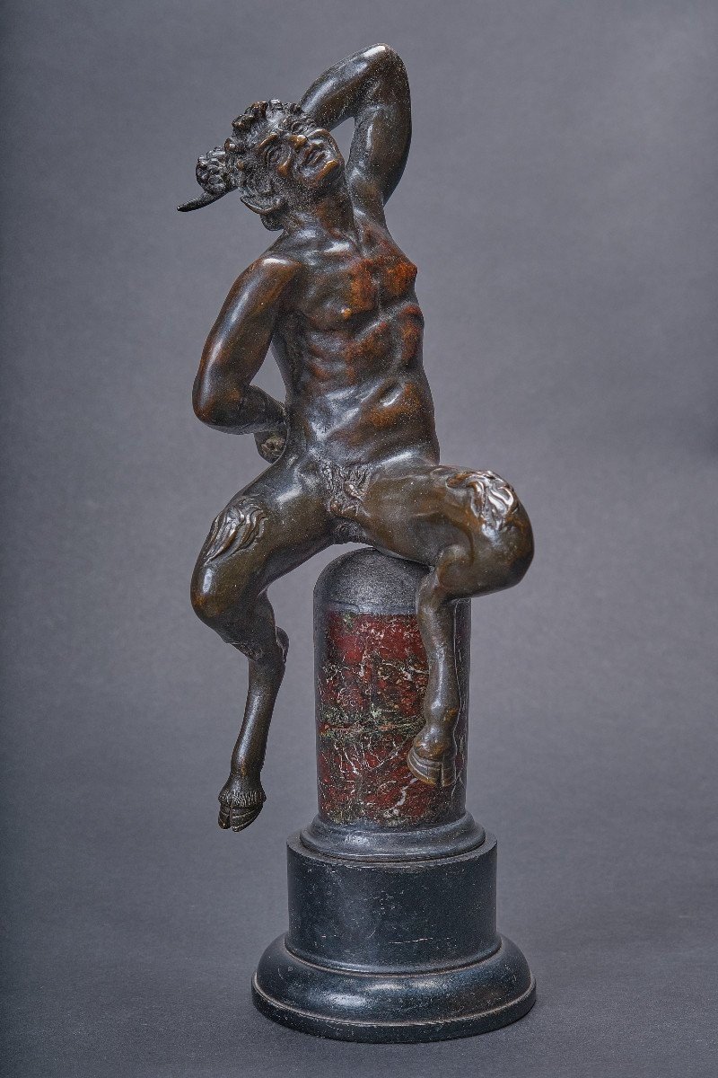 Sculpture - Italy, Early 17th Century - Seated Faun-photo-3