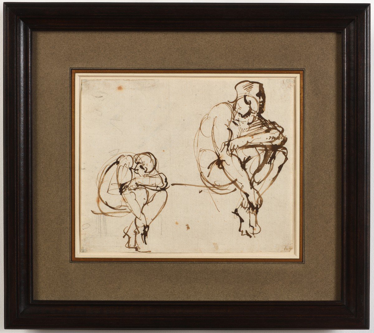 Giuseppe Bossi (1777-1815) - Studies Of Seated Figures-photo-2