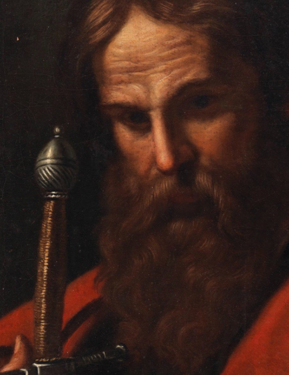 Attribué à Giovanni Francesco Barbieri, Il Guercino (1591–1666) - Saint Paul-photo-1