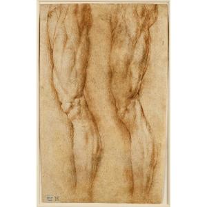 Bartolomeo Passarotti (1529-1592) - Study Of Two Legs