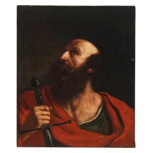 Attribué à Giovanni Francesco Barbieri, Il Guercino (1591–1666) - Saint Paul