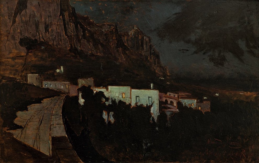 Mario De Maria (bologna 1852 – 1924), Capri