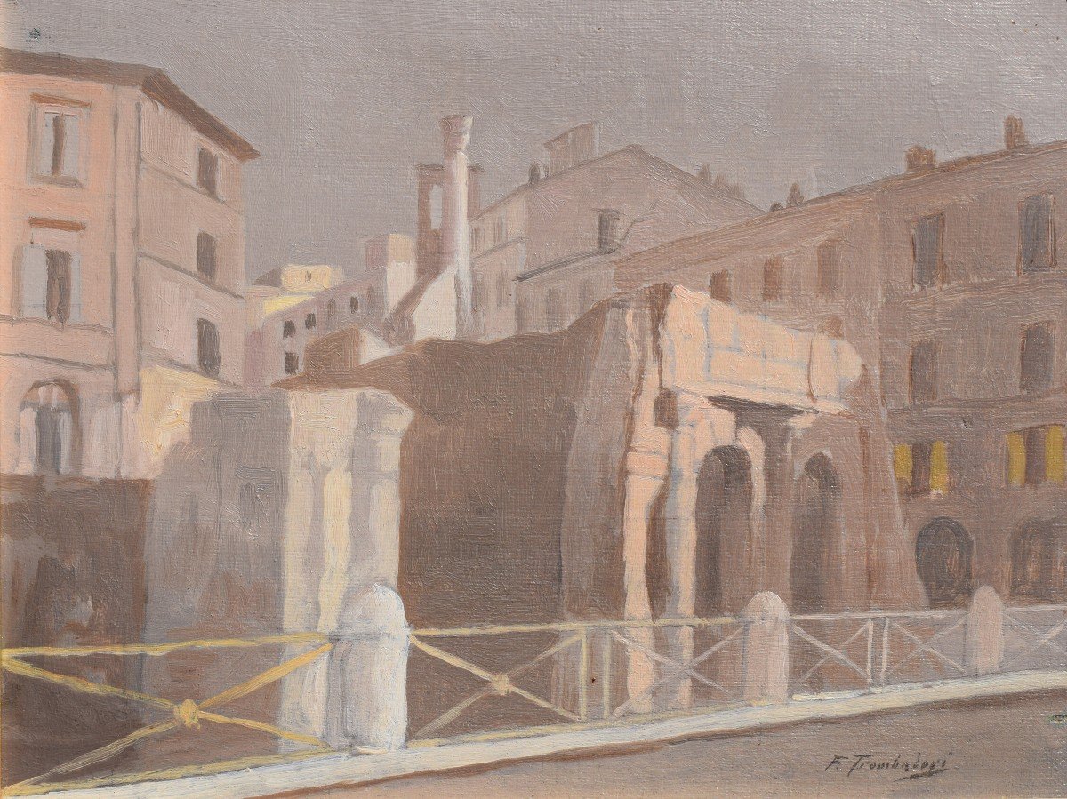 Francesco Trombadori (siracusa 1886 – Rome 1961), vico Jugario Before The Demolitions