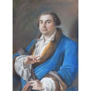 Attribué à Giovan Battista Cipriani (1727 – 1785), Portrait Par Giuseppe Baretti (?)