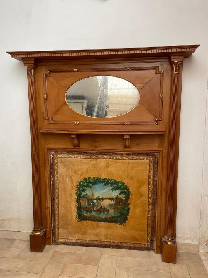 Napoleon III Wooden Fireplace-photo-2