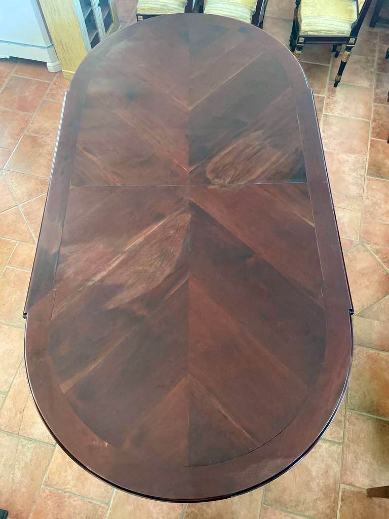 Large Oval Table Napoleon III-photo-3