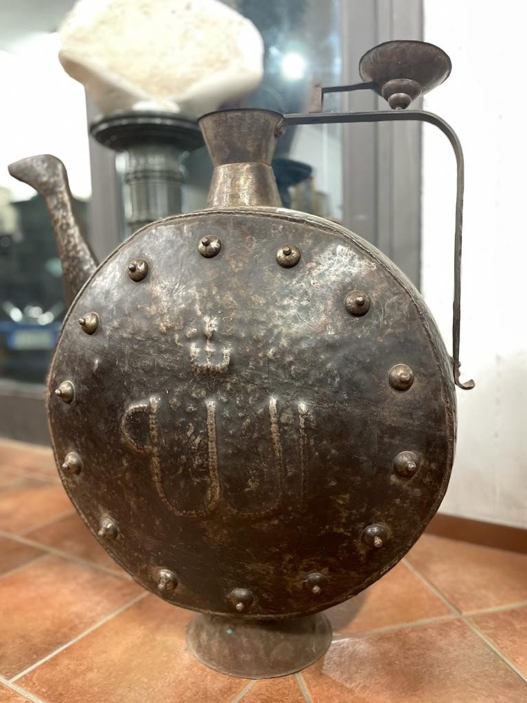 Great Teapot In Iron Middle East-photo-4