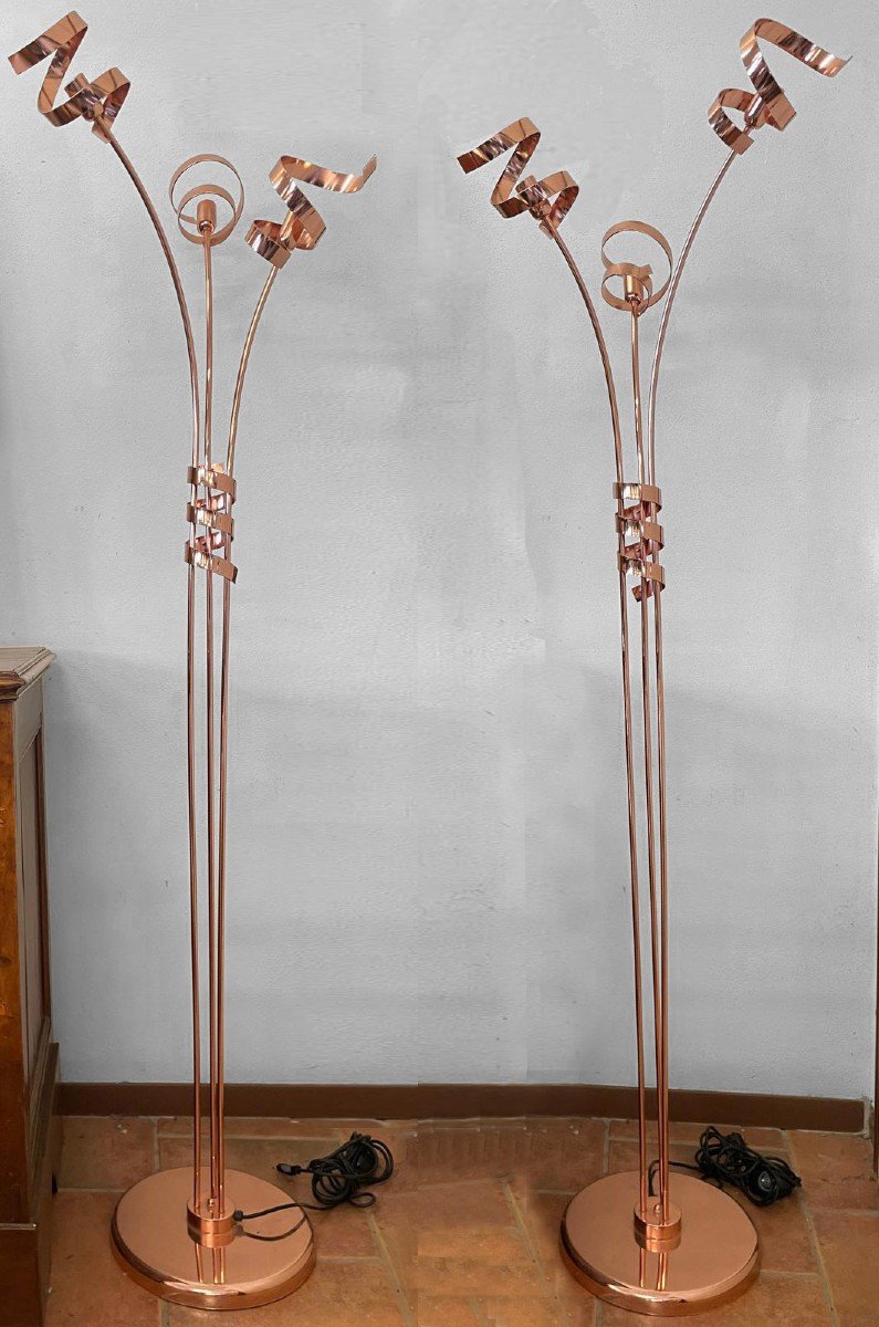 Pair Of Design Lamps