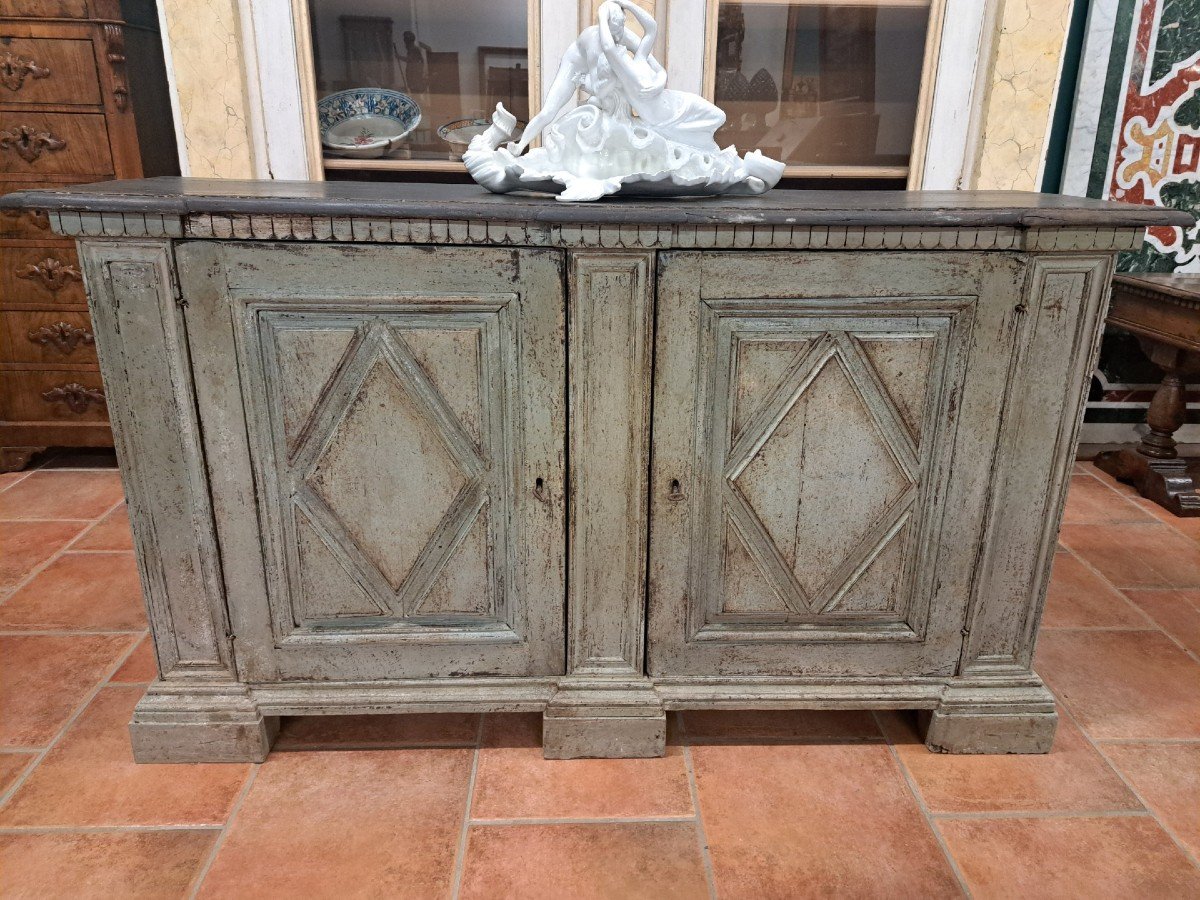 Painted Sideboard With Two Doors-photo-3