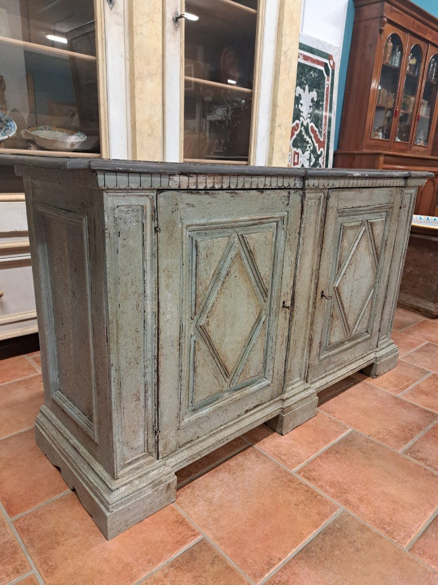 Painted Sideboard With Two Doors-photo-2