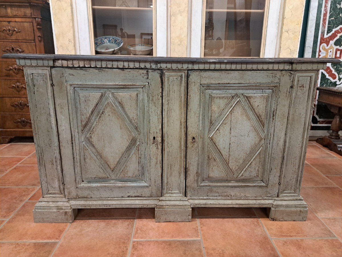 Painted Sideboard With Two Doors-photo-3