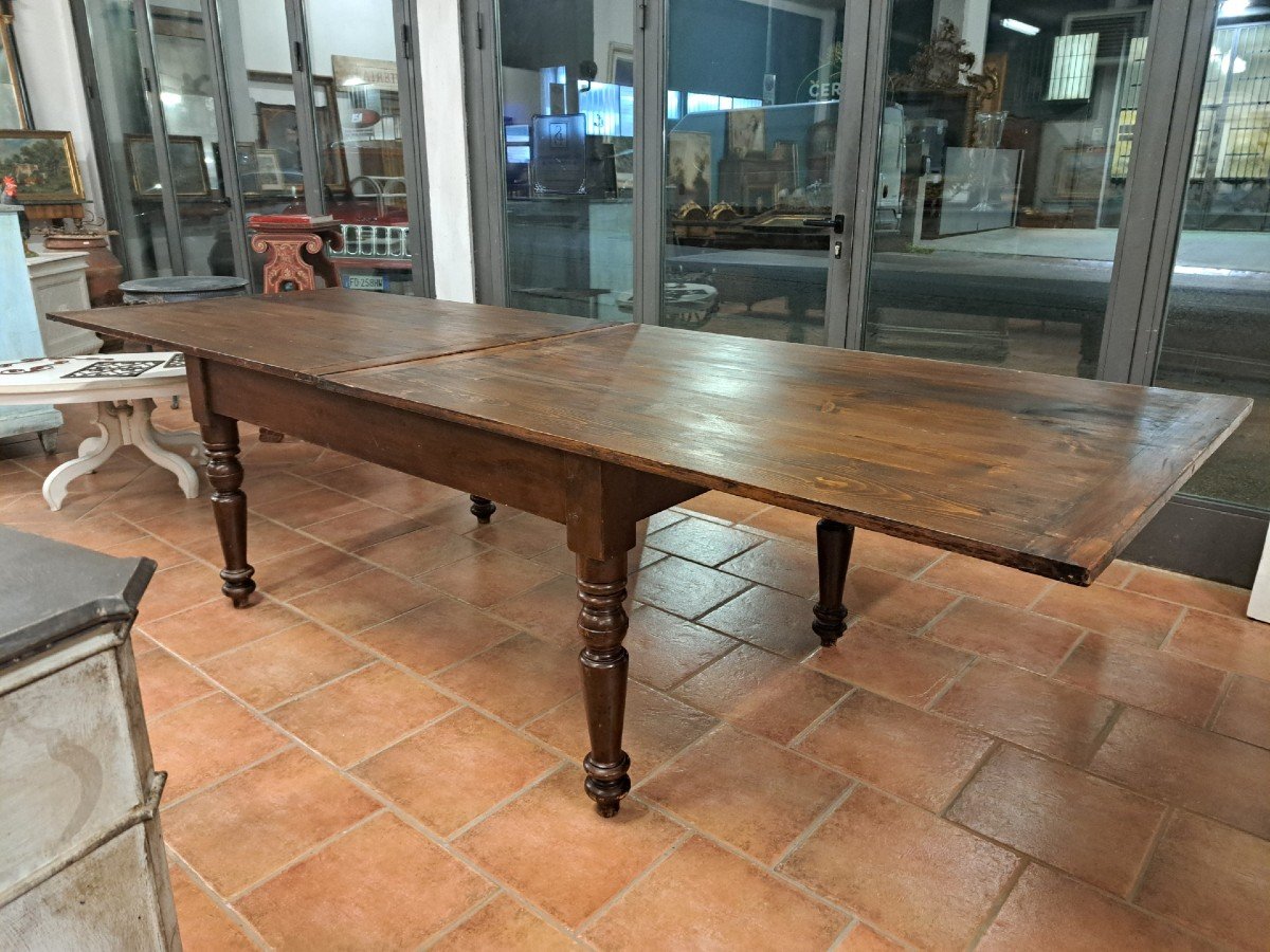 Extendable Table "a Portfolio" Tuscan