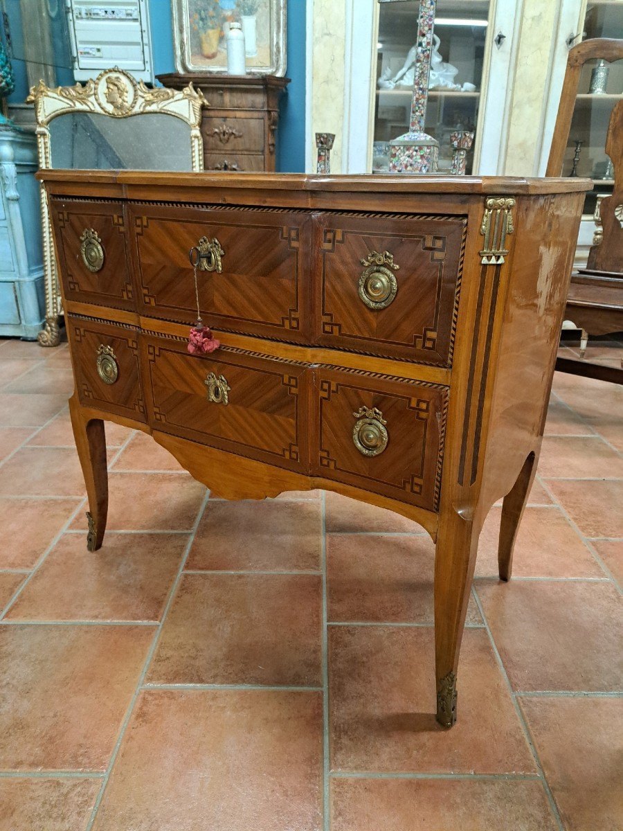 Inlaid Dresser With Two Drawers-photo-3