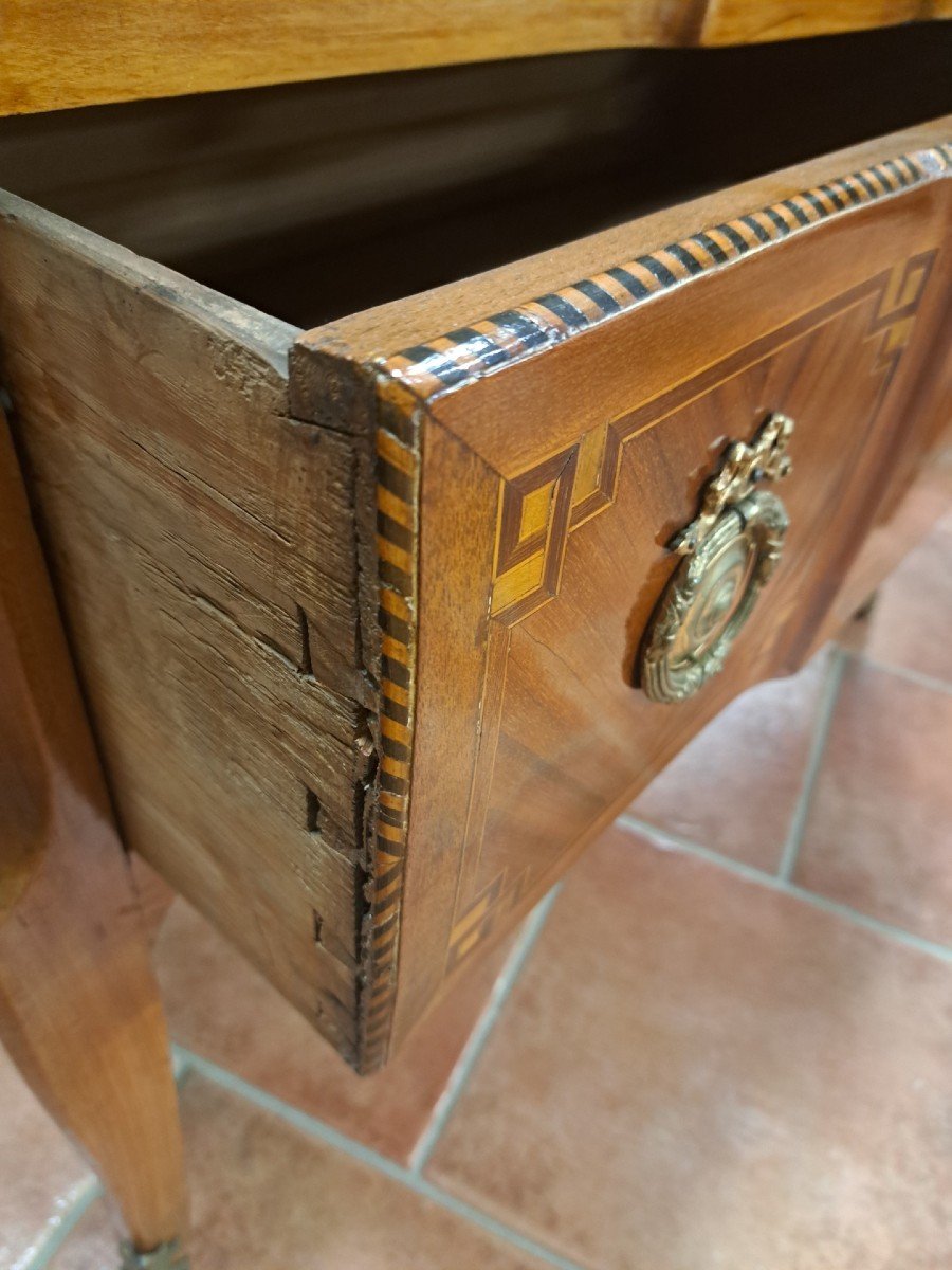 Inlaid Dresser With Two Drawers-photo-4