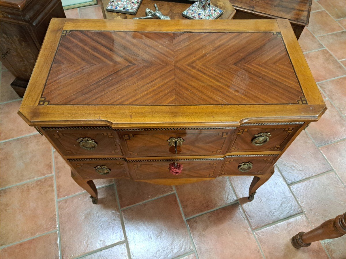 Inlaid Dresser With Two Drawers-photo-5