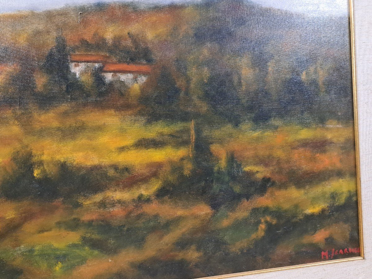 Landscape Of Chianti - Oil On Canvas-photo-2