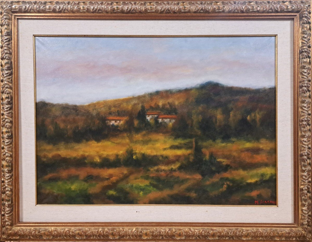 Landscape Of Chianti - Oil On Canvas