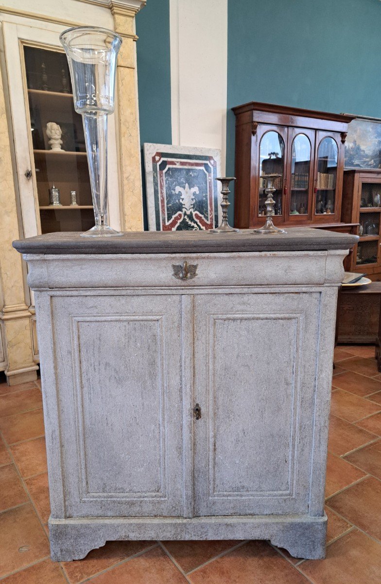 Painted Nineteenth Century Credenza