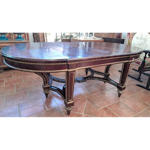 Large Oval Table Napoleon III