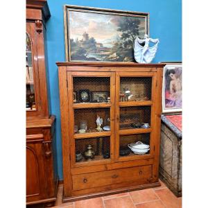 Bookcase In Larch Of The Nineteenth Century