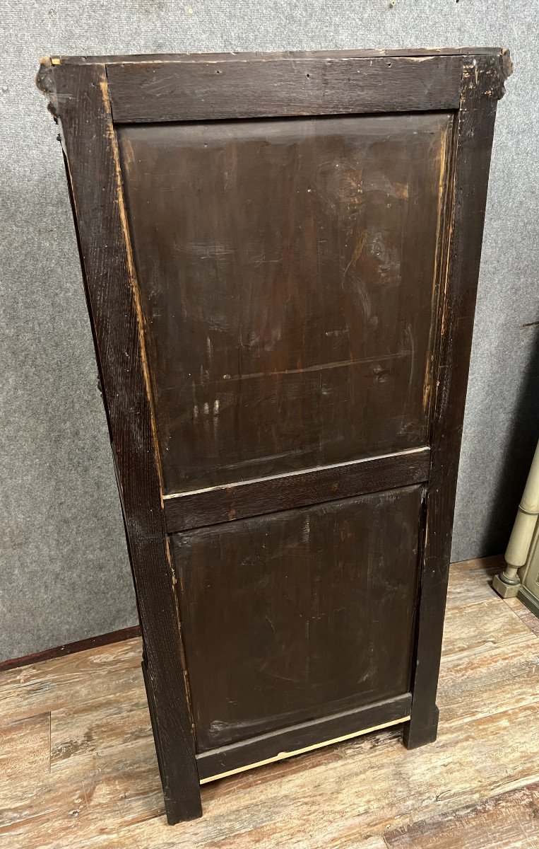 Gothic Renaissance Style Bookcase In Oak-photo-4