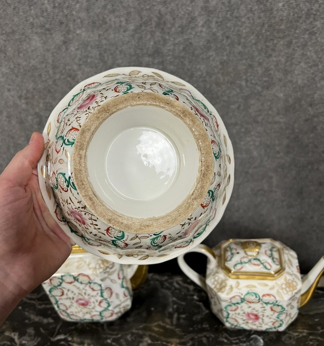 Paris Porcelain: Magnificent Empire Period Tea/coffee Service -photo-4