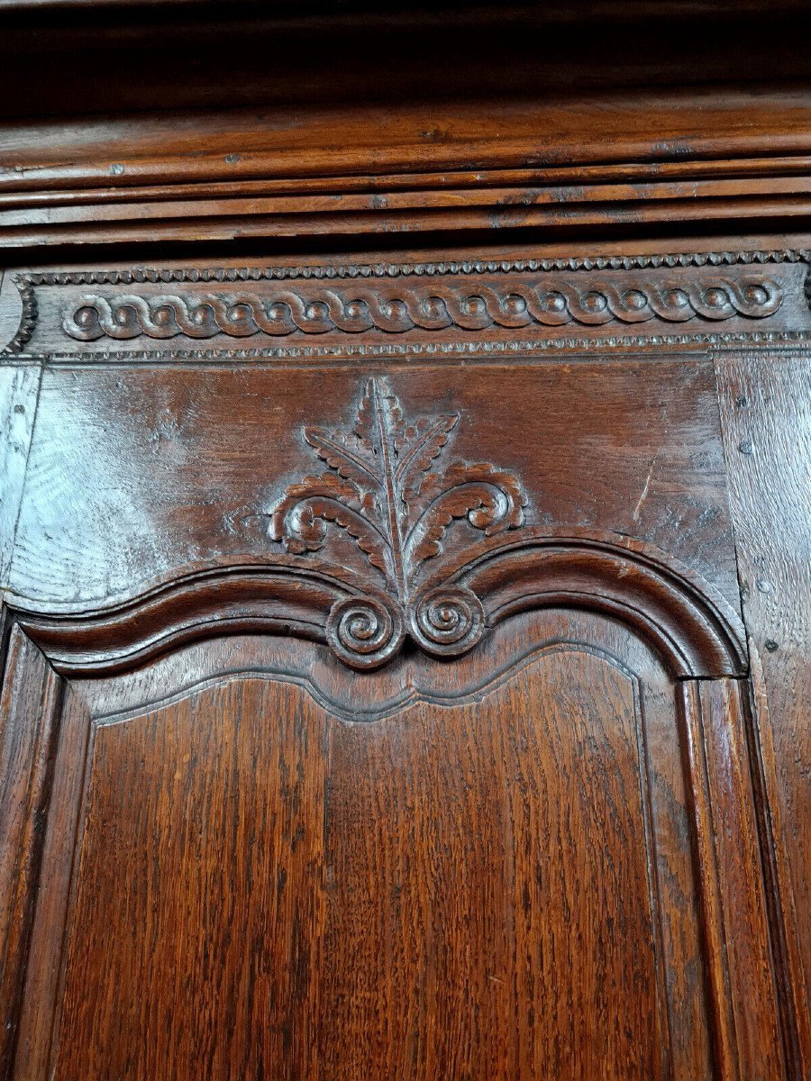 Armoire de Valet époque Louis XV En Chêne -photo-1