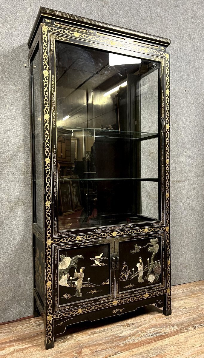 China 20th Century: Library In Lacquer, Hard Stone And Mother-of-pearl-photo-5