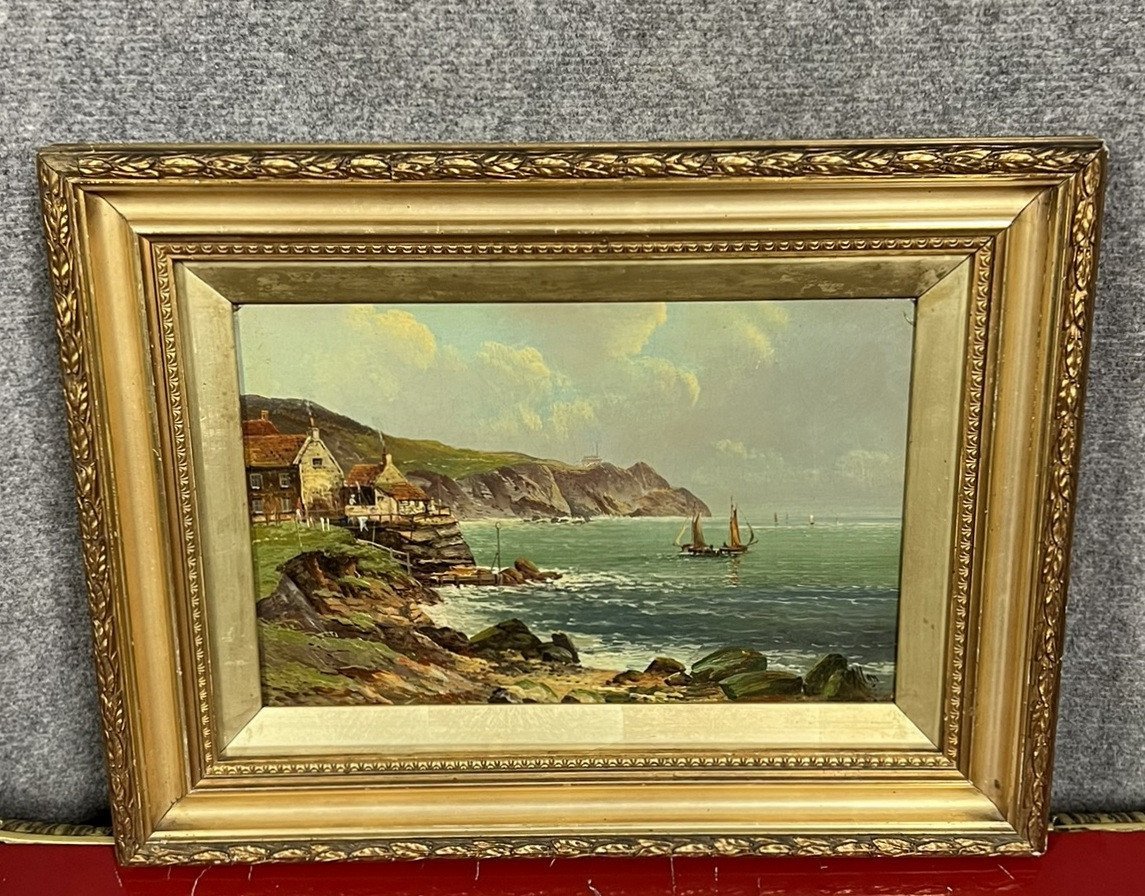 Allan Robert Weir: Oil On Canvas English School-photo-2