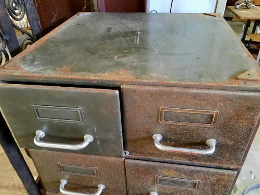 Industrial Design: Large Filing Cabinet With Modular File Cabinets -photo-2