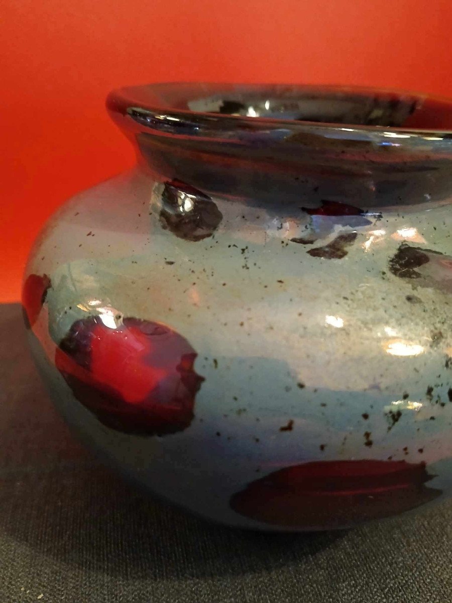 Vase Boule En Verre Soufflé -photo-2