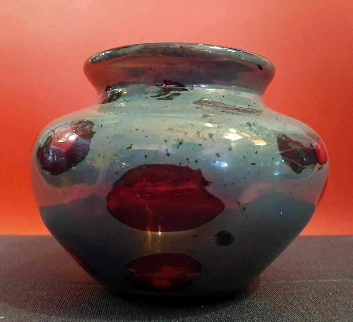 Vase Boule En Verre Soufflé -photo-4