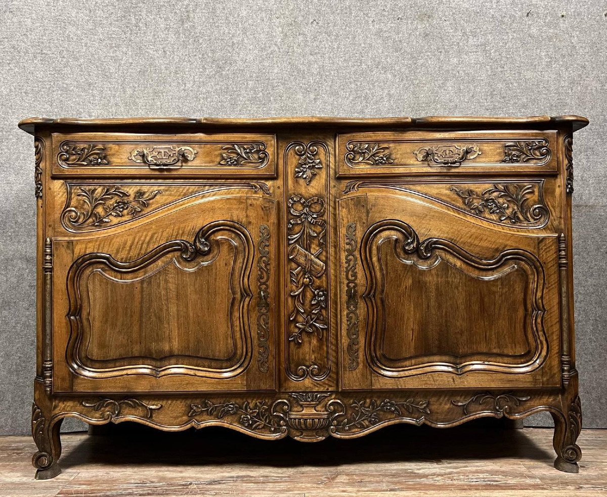 Louis XV Style Provencal Buffet In Walnut