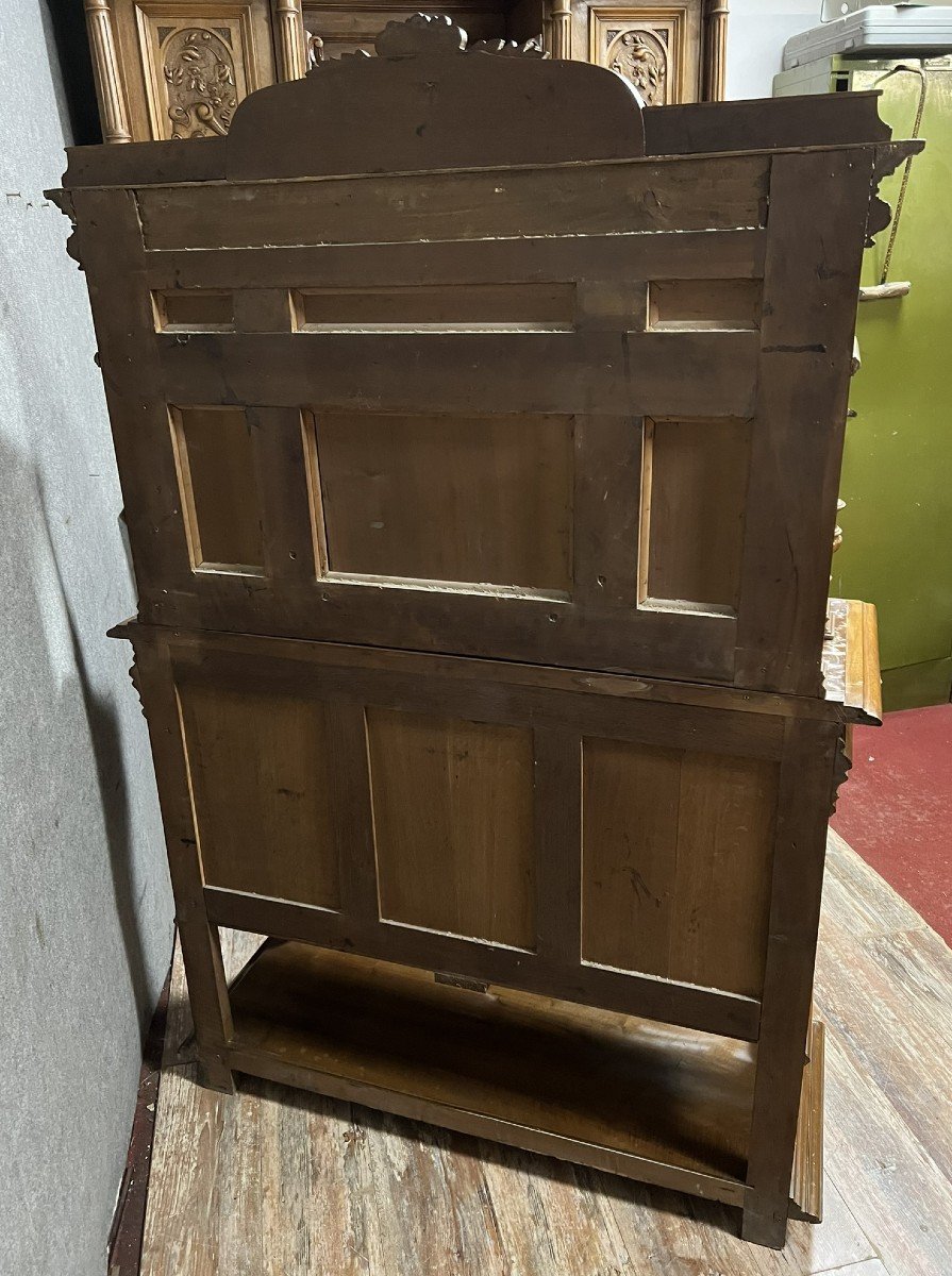 Renaissance Style Buffet In Carved Walnut -photo-8