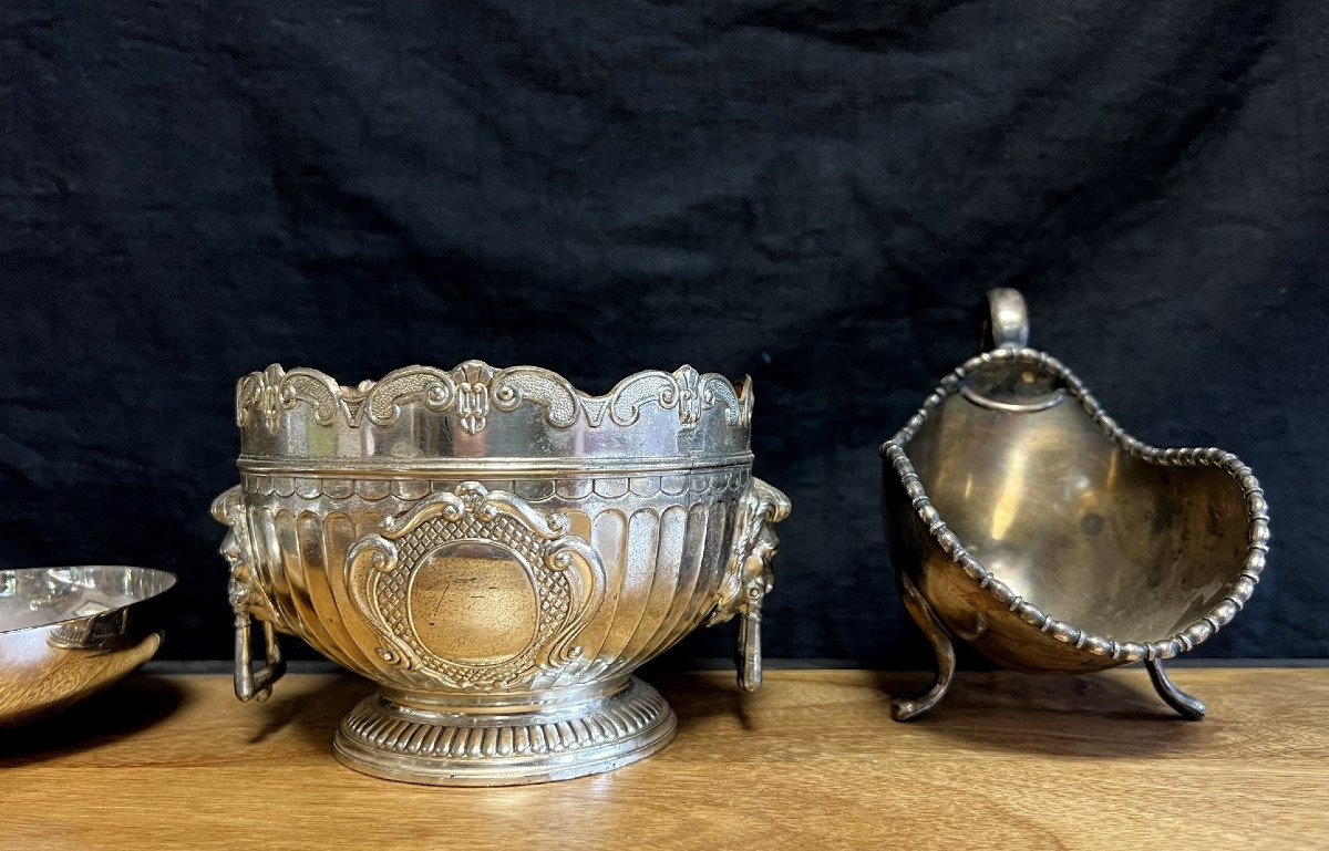 Tableware / Silver Metal / Shaped Pieces (k) -photo-5