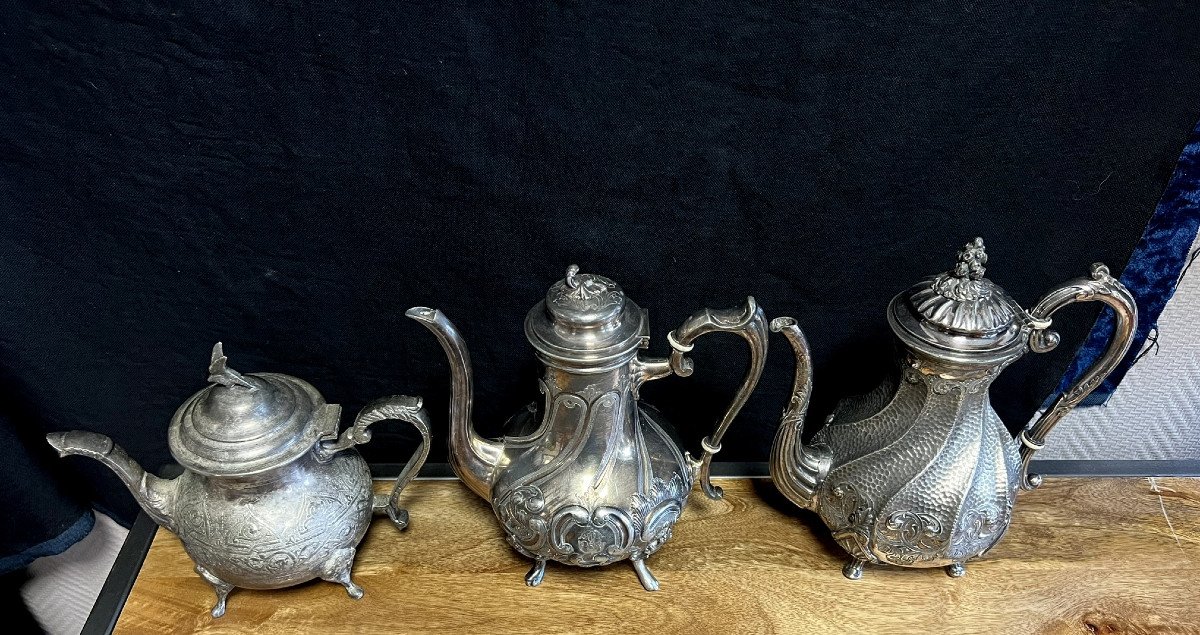 Tableware / Silver Metal / Shaped Pieces (a1) -photo-1