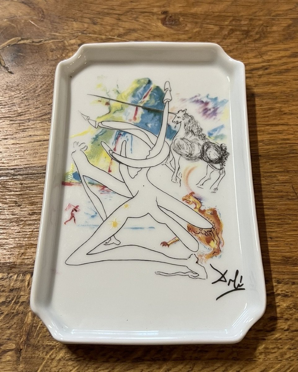 Salvador Dali: Porcelain Empty Pockets, Signed -photo-5