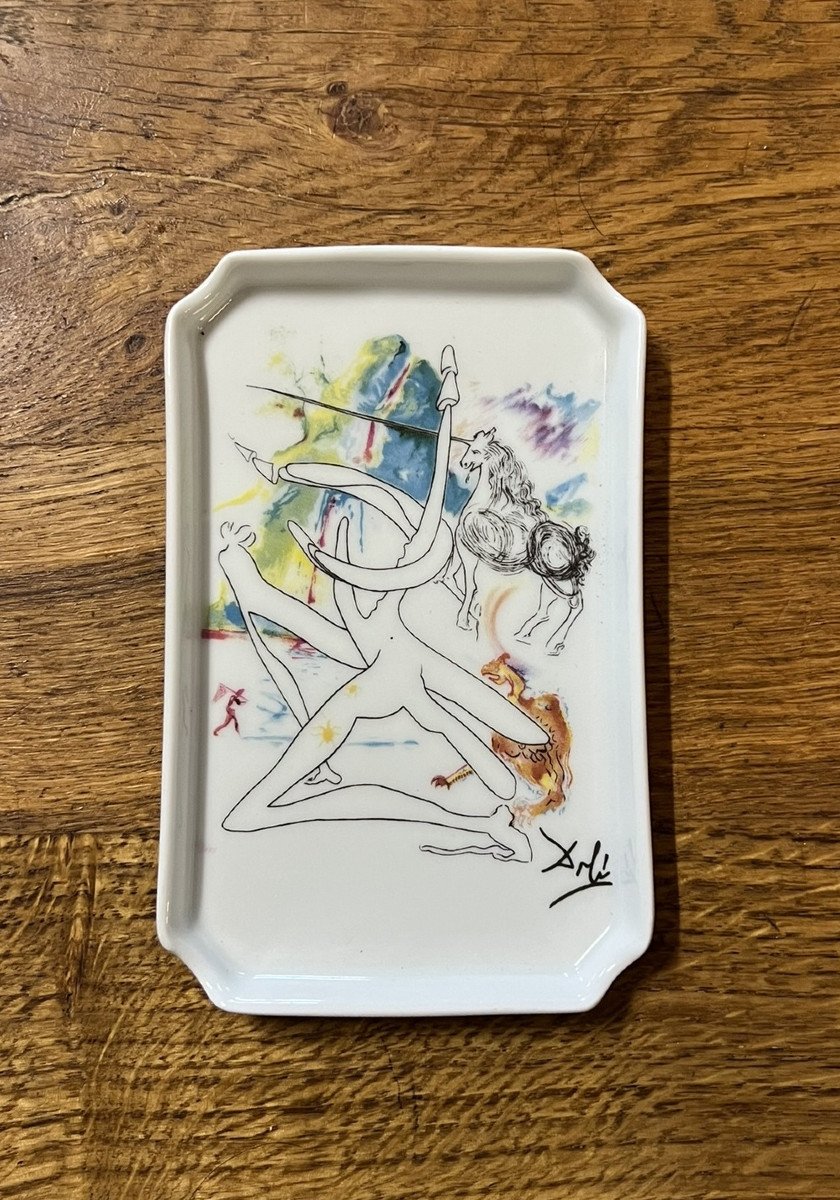 Salvador Dali: Porcelain Empty Pockets, Signed 