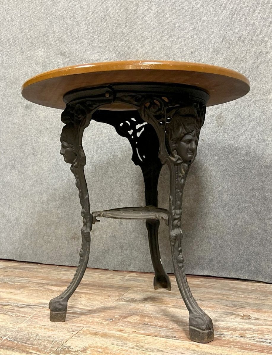 English Pub Pedestal Table-photo-5