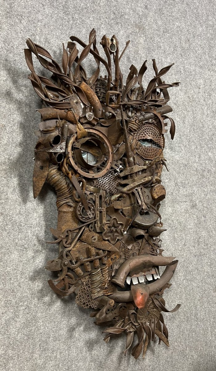 Imaginary Character In Metal (unique Piece) -photo-1