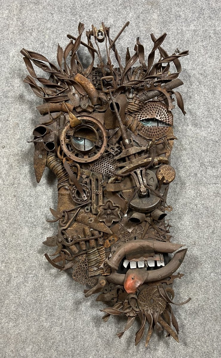 Imaginary Character In Metal (unique Piece) 